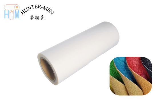คุณภาพ  50mic TPU Hot Melt Adhesive Film For Textile Fabric 28g/10 Min โรงงาน